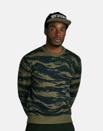 G-Star RAW Tiger Camo Sweatshirt