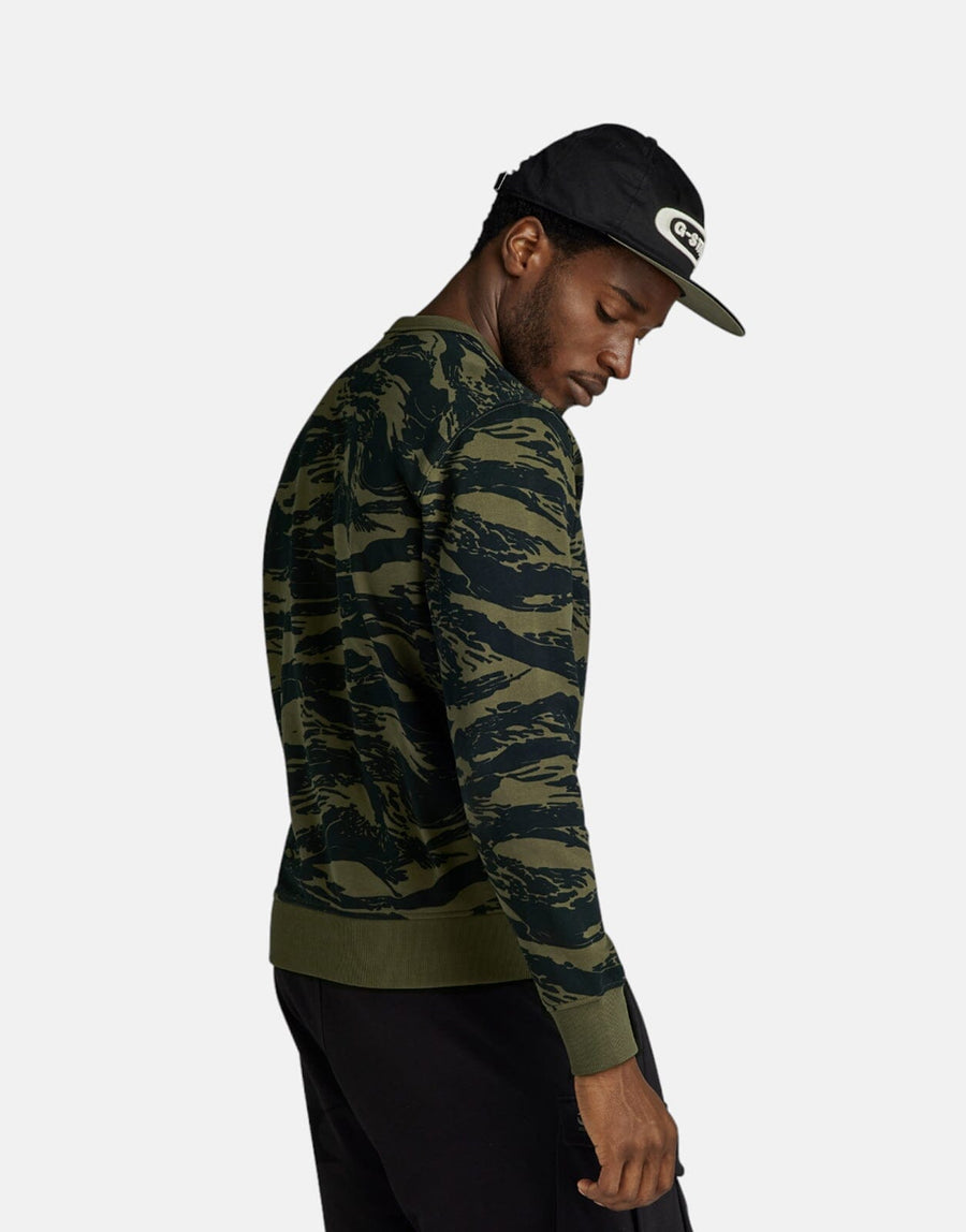 G-Star RAW Tiger Camo Sweatshirt