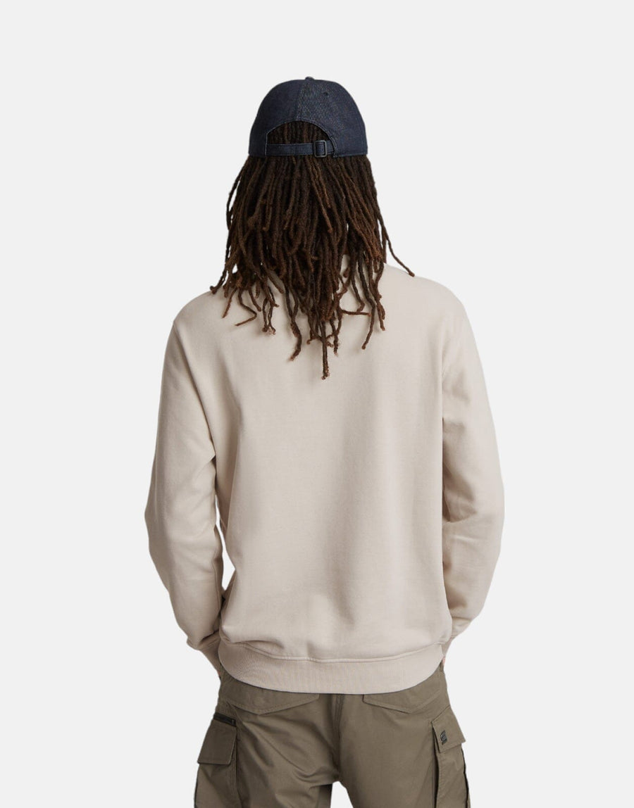 G-Star RAW Construction Sweatshirt Whitebait