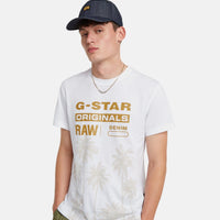 G-Star RAW Palm Originals White T-Shirt