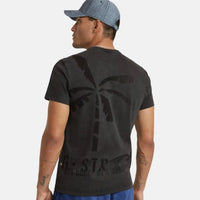 G-Star RAW Musa Palm Stencil T-Shirt Black