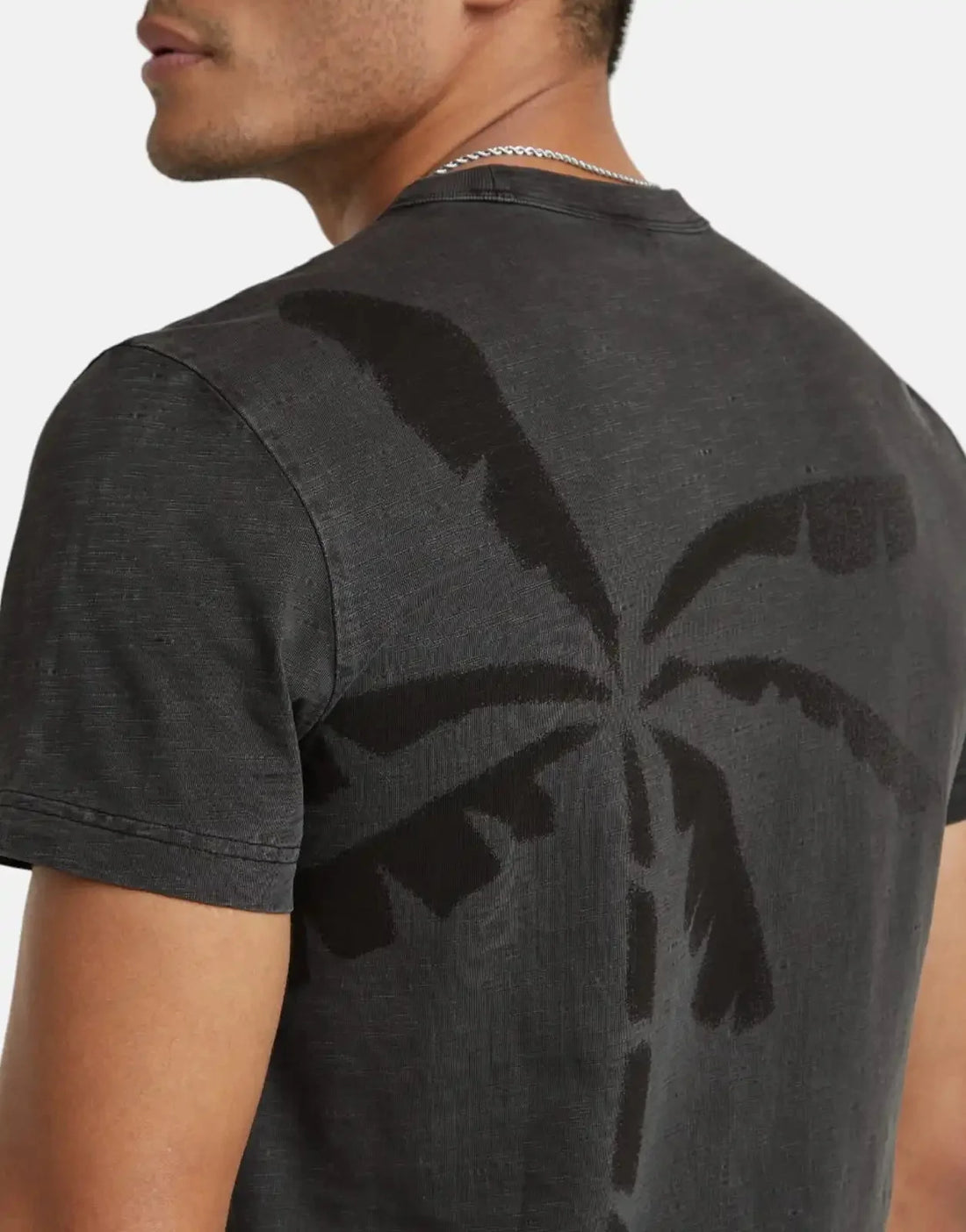 G-Star RAW Musa Palm Stencil T-Shirt Black