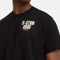 G-Star RAW Engine Back Graphic Loose T-Shirt Black