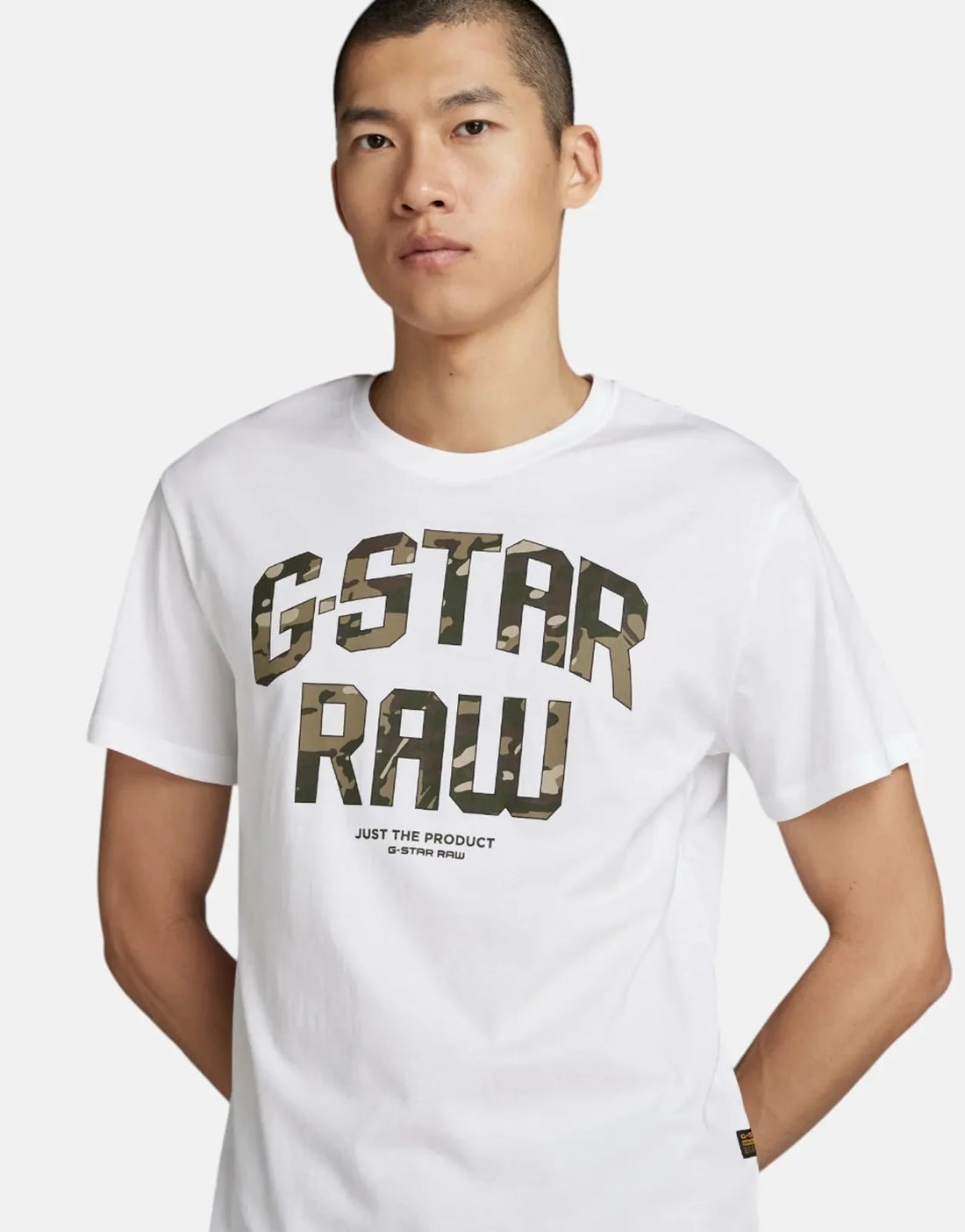 G-Star RAW Camo Artwork White T-Shirt