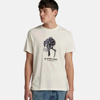 G-Star RAW Cavallo Eggnog T-Shirt