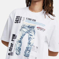 G-Star RAW Modelkit Print Boxy T-Shirt White Elwood