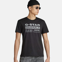 G-Star RAW Reflective Originals T-Shirt Dk Black