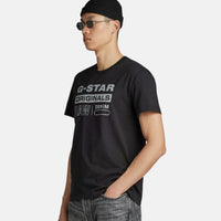 G-Star RAW Reflective Originals T-Shirt Dk Black