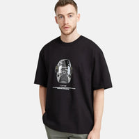 G-Star RAW Mask Graphic Boxy Black T-Shirt