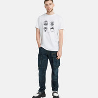 G-Star RAW Masks Graphic White T-Shirt