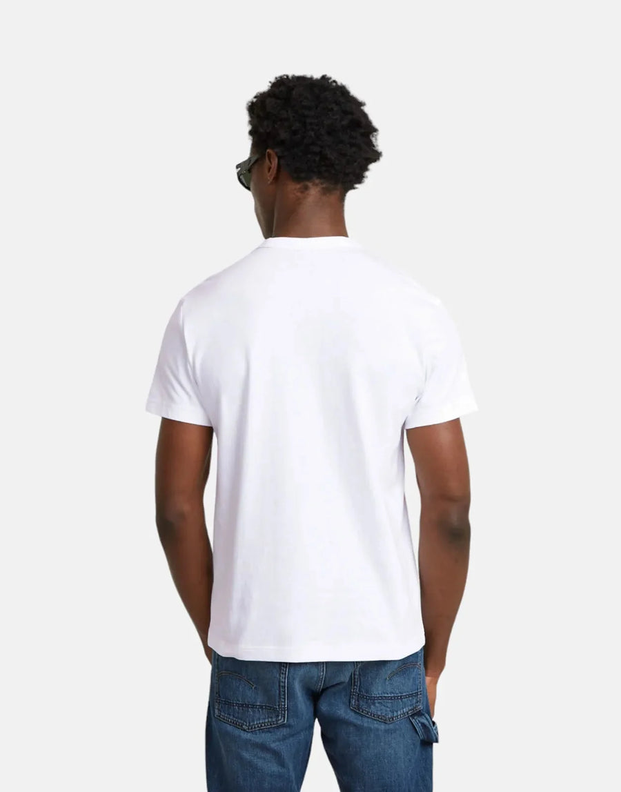 G-Star RAW Embro Print T-Shirt White