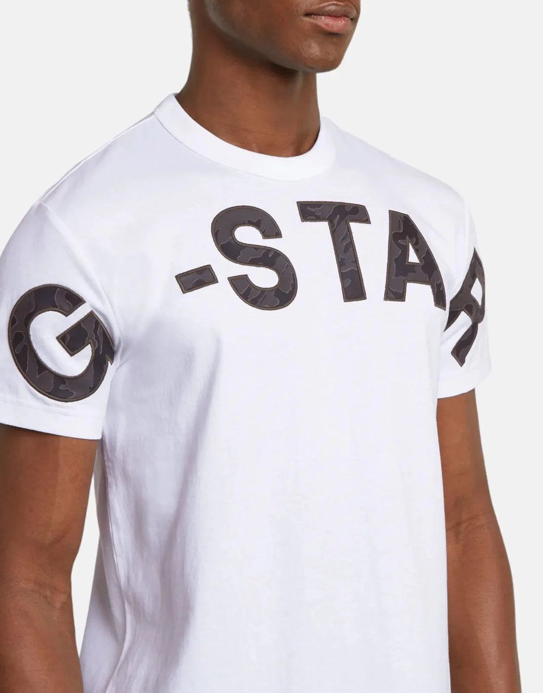 G-Star RAW Embro Print T-Shirt White