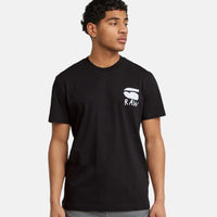 G-Star RAW Burger Back Print T-Shirt Black