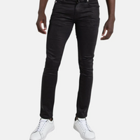 Ben Sherman Wax Coated Denim Black Jeans