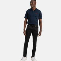 Ben Sherman Wax Coated Denim Black Jeans