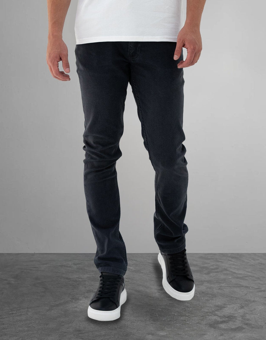 Fade Iconic Carbon Charcoal Jeans