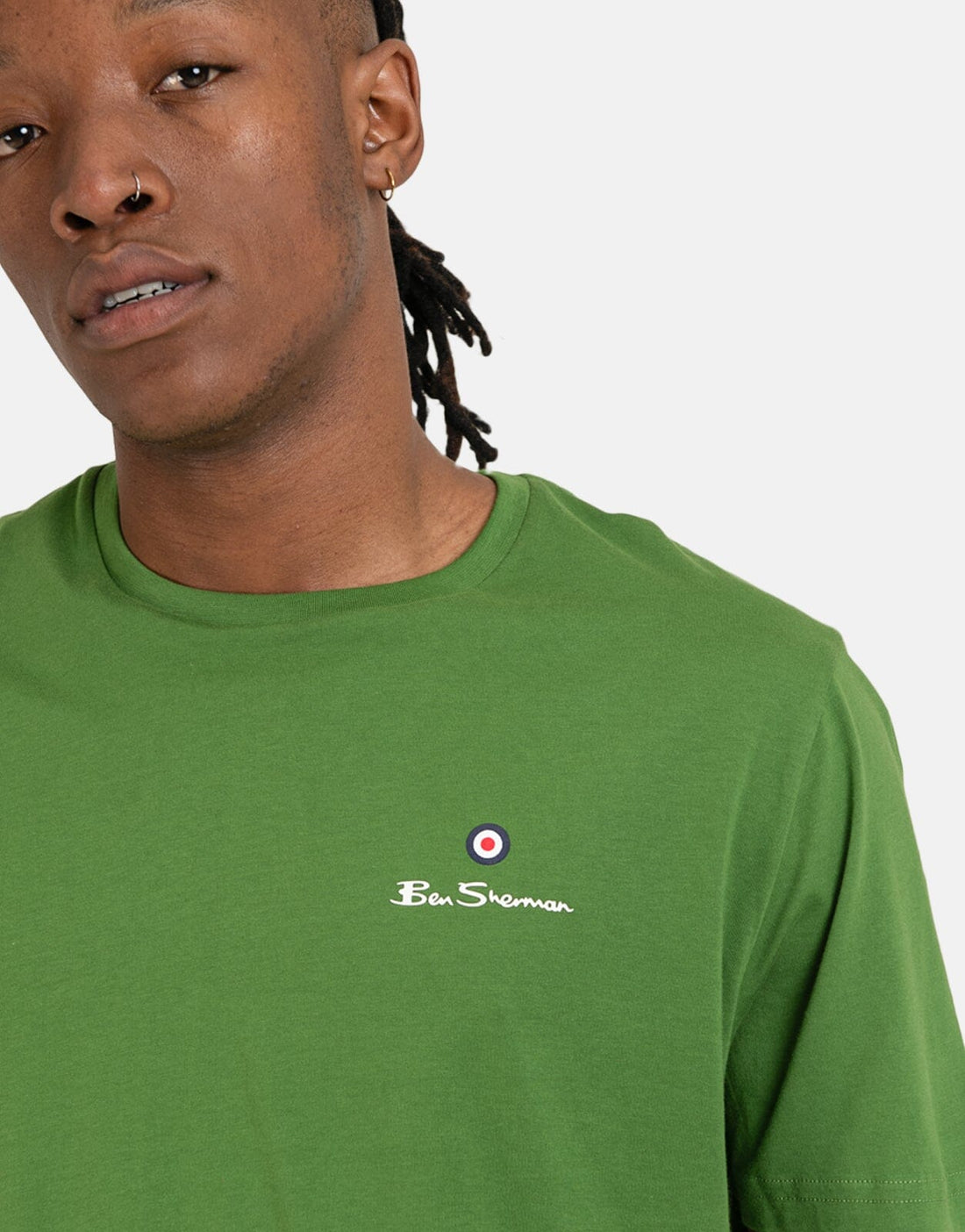 Ben Sherman Essential Target Print T-Shirt ELG