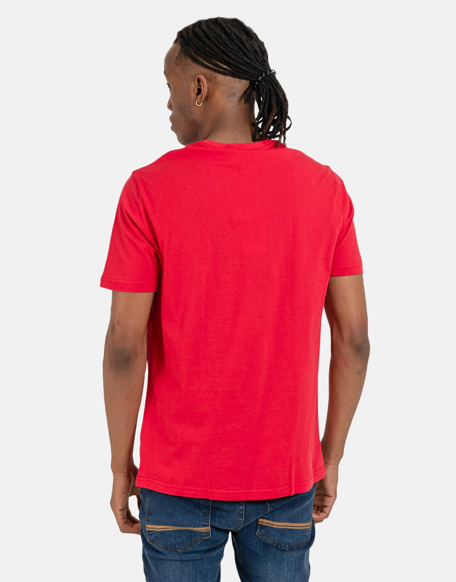 Ben Sherman Essential Target Print T-Shirt Red