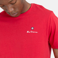 Ben Sherman Essential Target Print T-Shirt Red