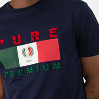 Pure Premium Fabio Navy T-Shirt