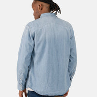 Replay Denim Mid Wash Blue Shirt