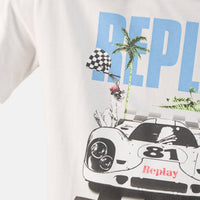 Replay Speed Racer White T-Shirt