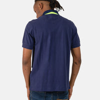 Replay Diamond Badge Blue Polo Shirt