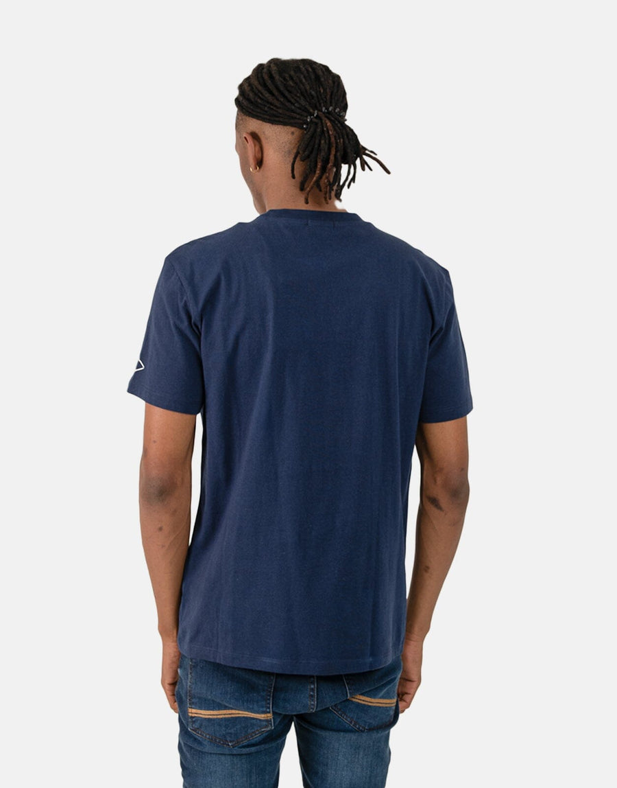 Replay Centre Chest Logo Blue T-Shirt