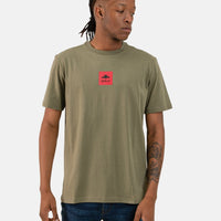 Replay Red Square Green T-Shirt