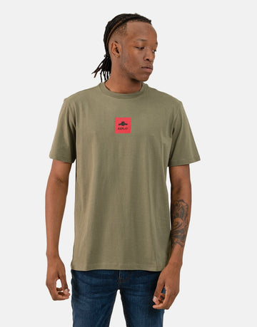 Replay Red Square Green T-Shirt