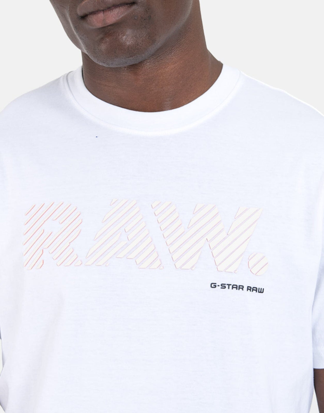 G-Star RAW 3D Raw Logo Slim White T-Shirt