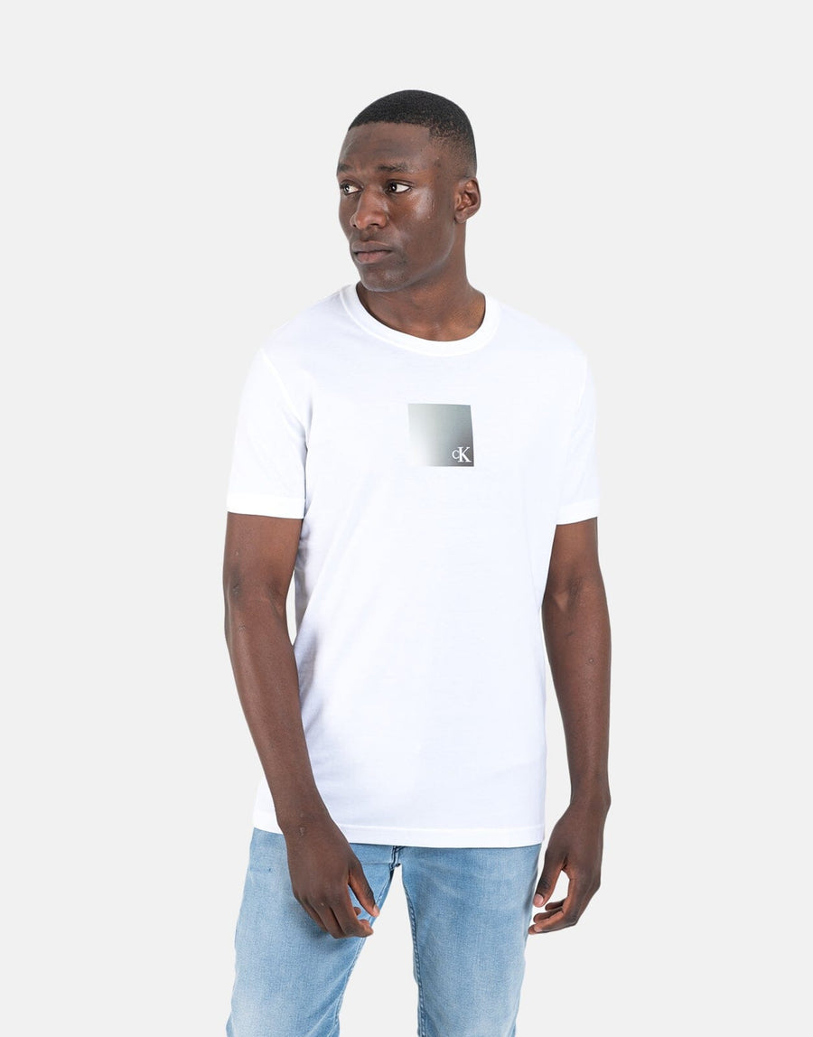 Calvin Klein Metallic Box White T-Shirt