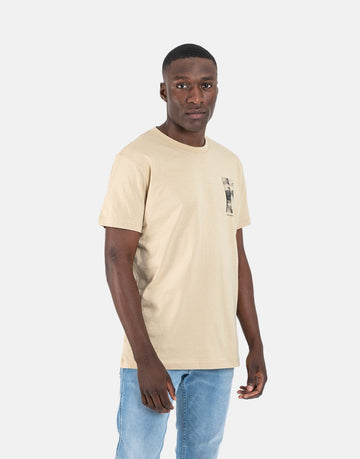 Calvin Klein City Grid Photoprint Khaki T-Shirt