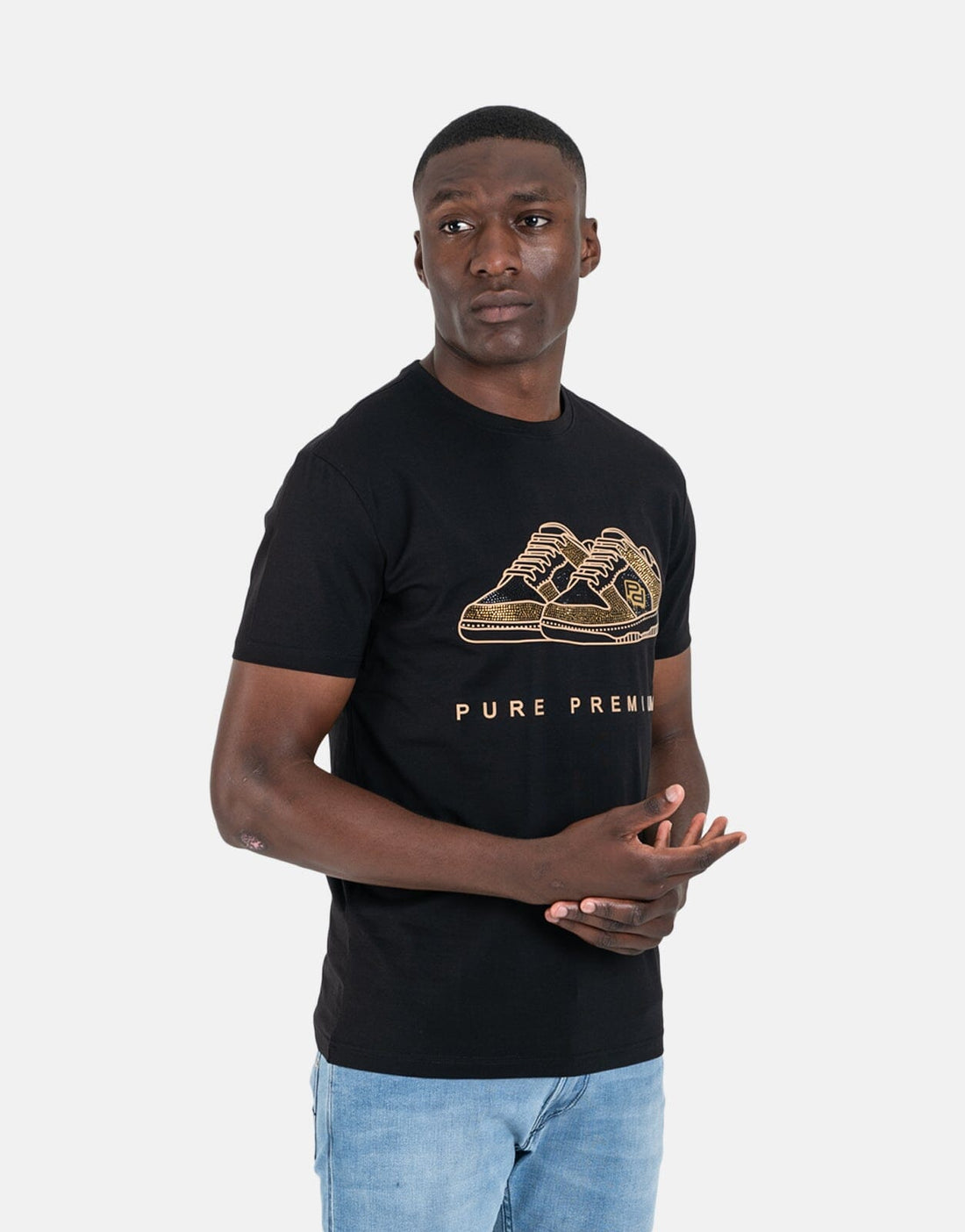 Pure Premium Scrapa Black T-Shirt