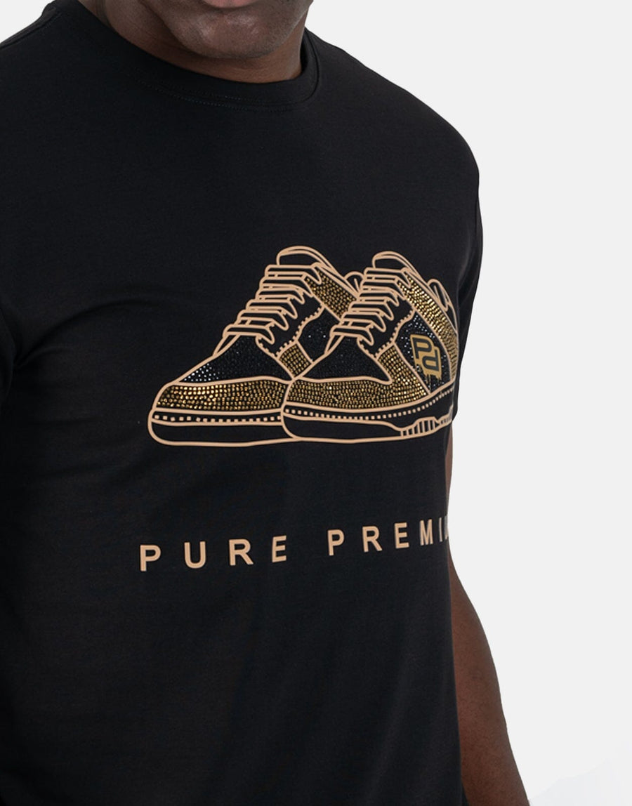 Pure Premium Scrapa Black T-Shirt