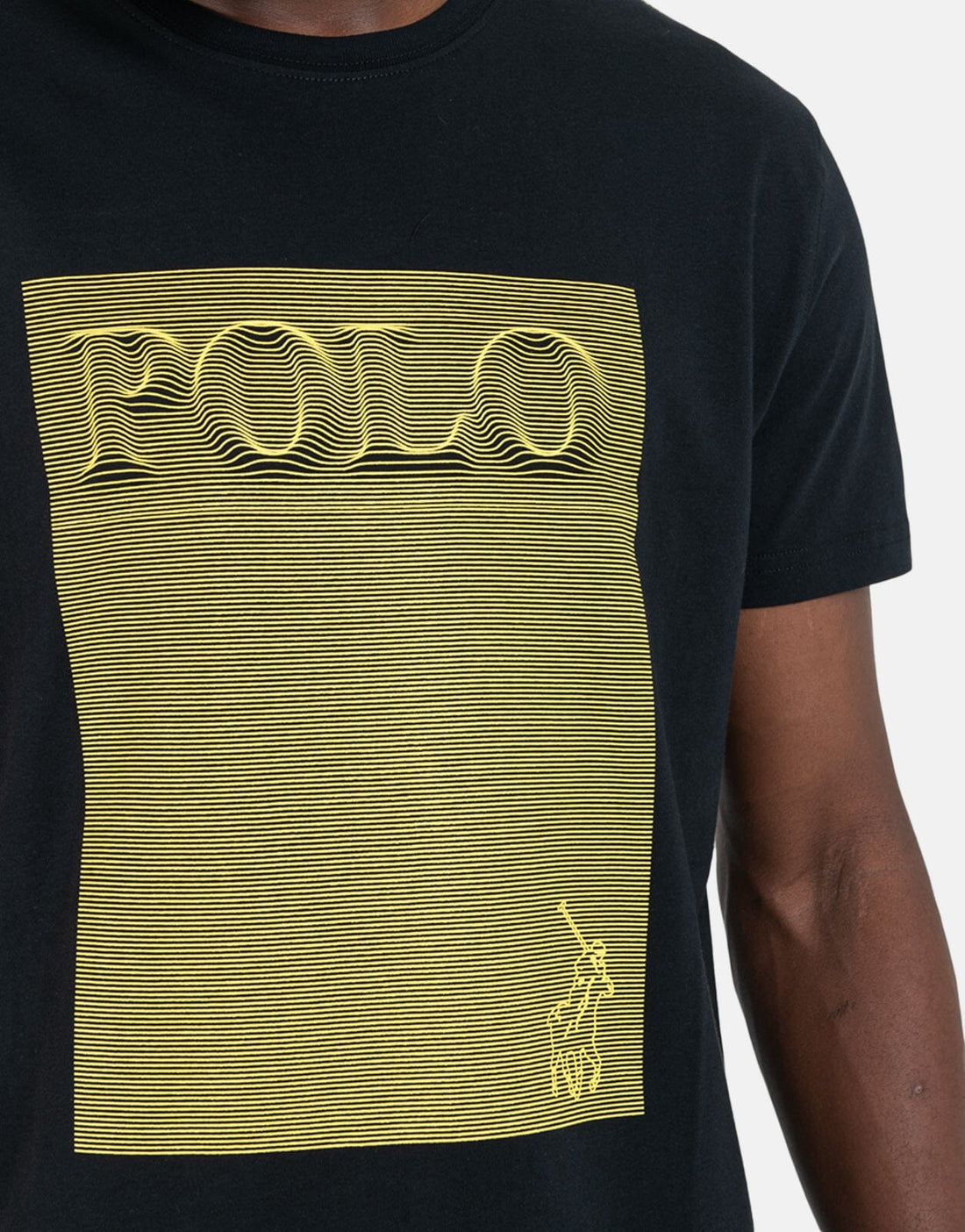 Polo Graphic Logo Black T-Shirt