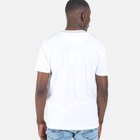 Polo Type Printed White T-Shirt