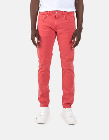 Replay Anbass Stretch Red Jeans