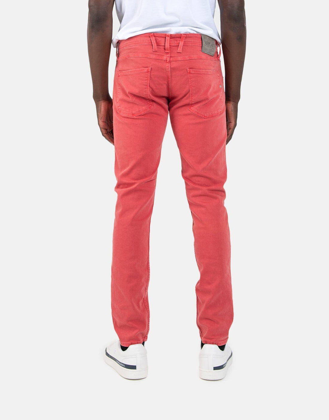 Replay Anbass Stretch Red Jeans