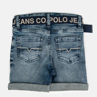 Polo Jake Belted Boys Denim Short