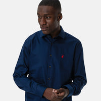 Polo Custom Fit Greig Navy Shirt