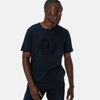 Polo Crest Flock T-Shirt Navy