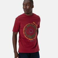 Ben Sherman Swirl Target Berry T-Shirt