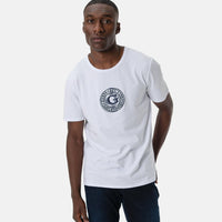 Guess Round Logo T-Shirt White