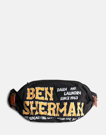 Ben Sherman The Wanderers Black Bag