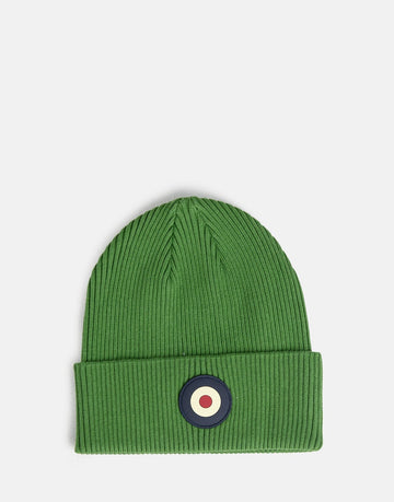 Ben Sherman Targy Rib Green Beanie