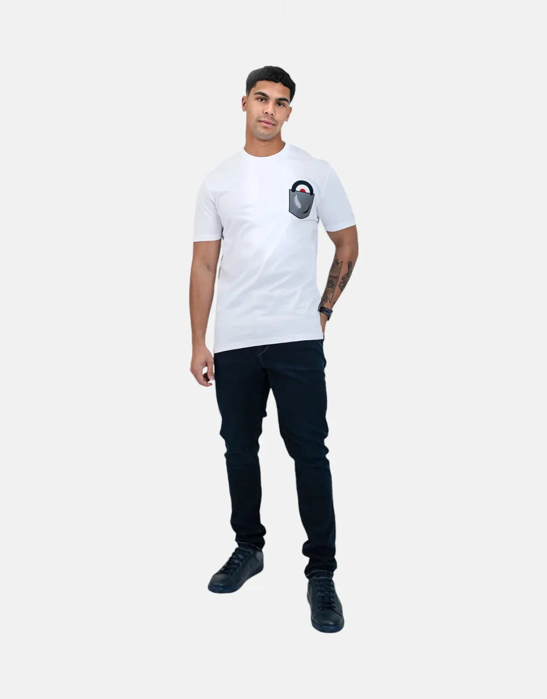 Ben Sherman Target Pocket White T-Shirt