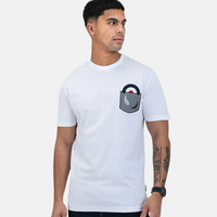 Ben Sherman Target Pocket White T-Shirt