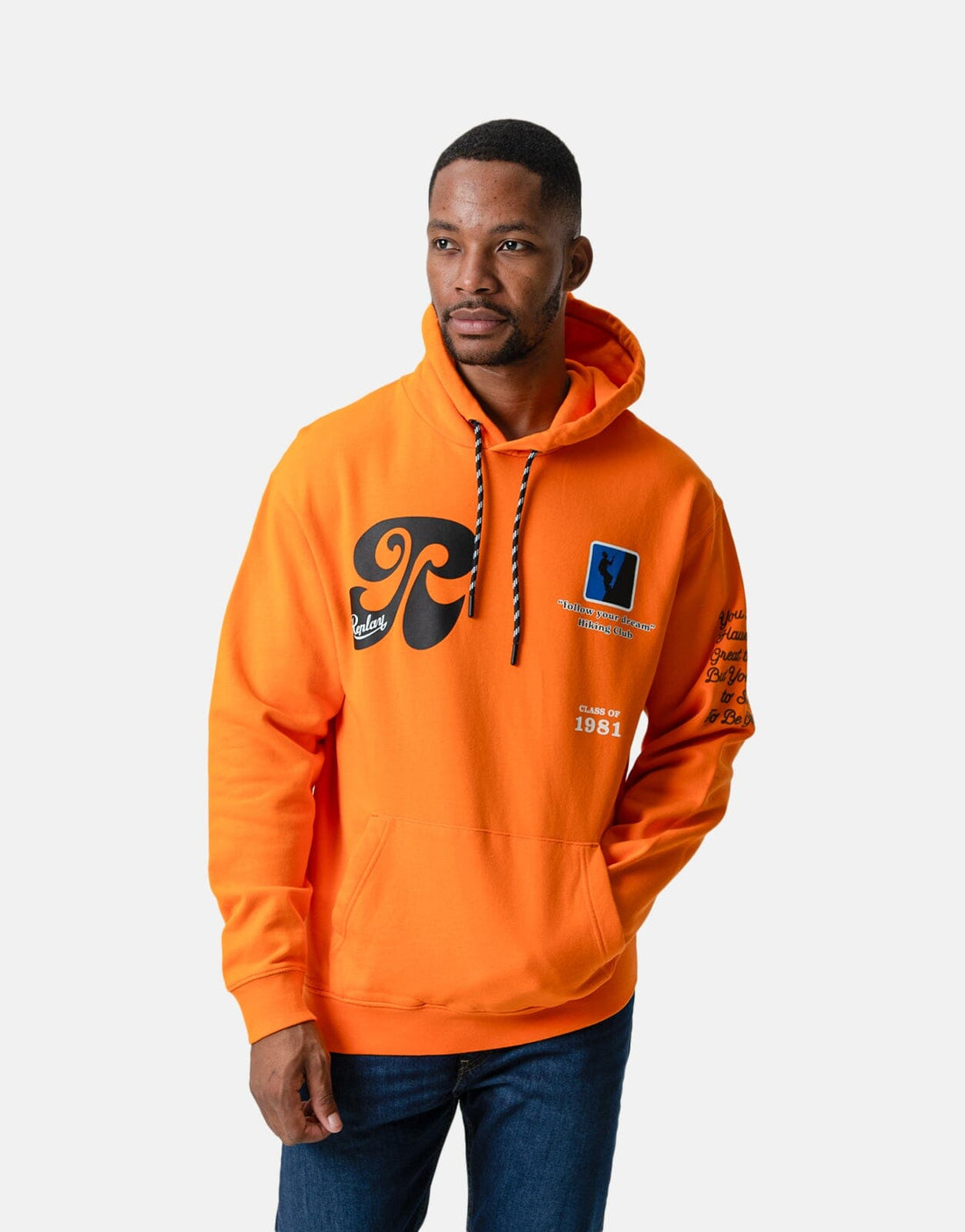 Replay Hiking Club Sweatshirt Ultra Orange