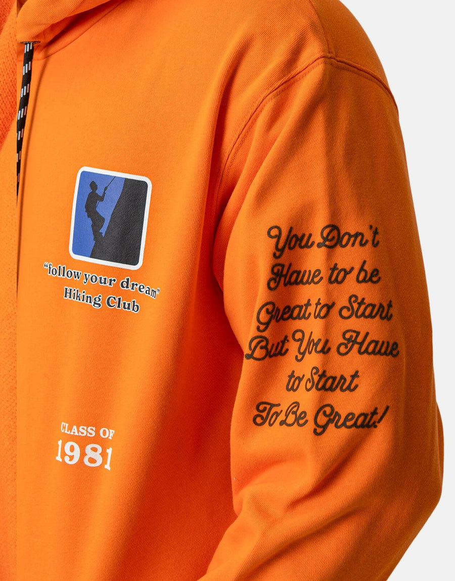 Replay Hiking Club Sweatshirt Ultra Orange